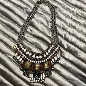 Nocturne bib necklace